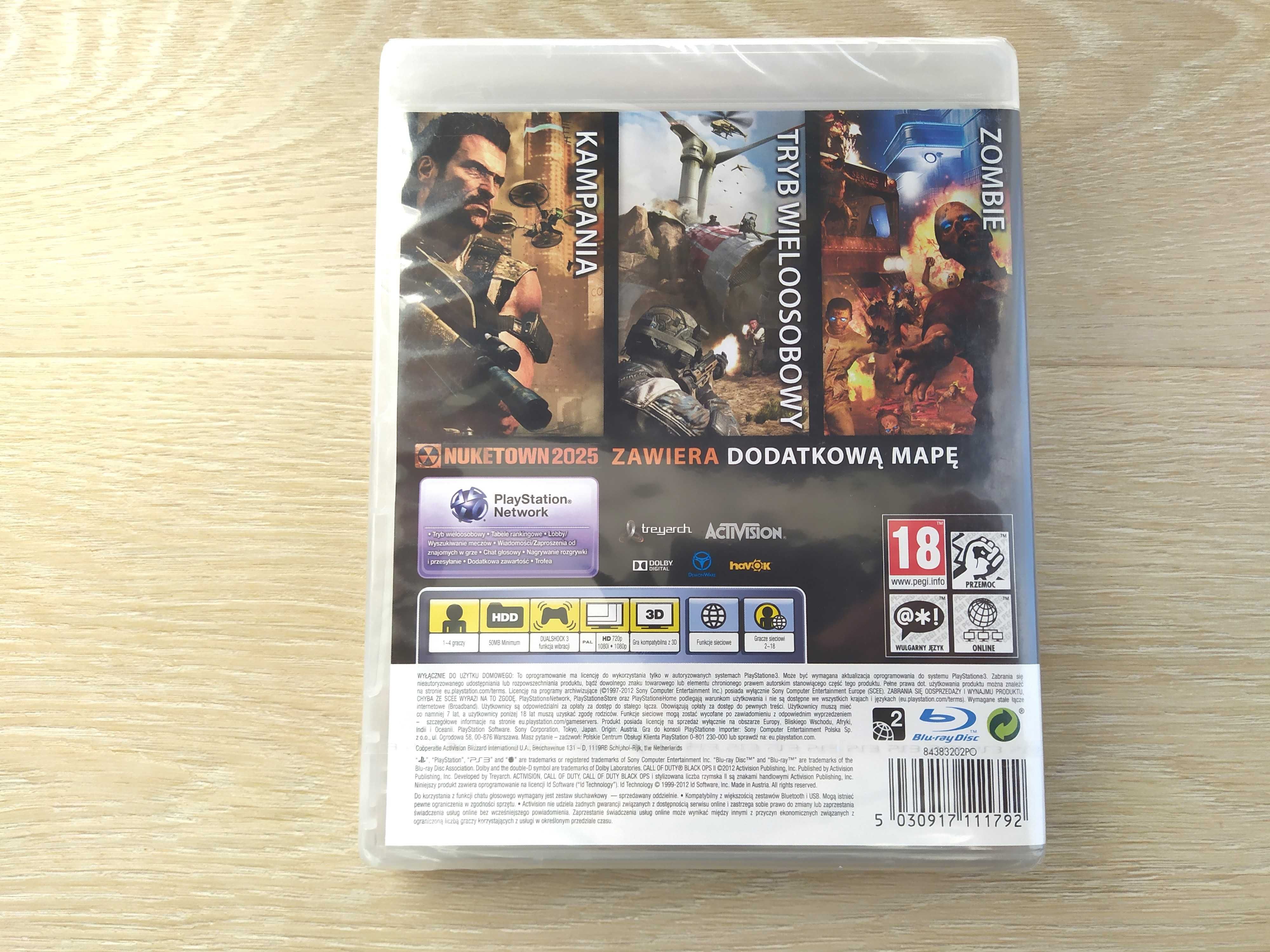 Call of Duty: Black Ops II [PS3] (POLSKA WERSJA) - NOWA W FOLII