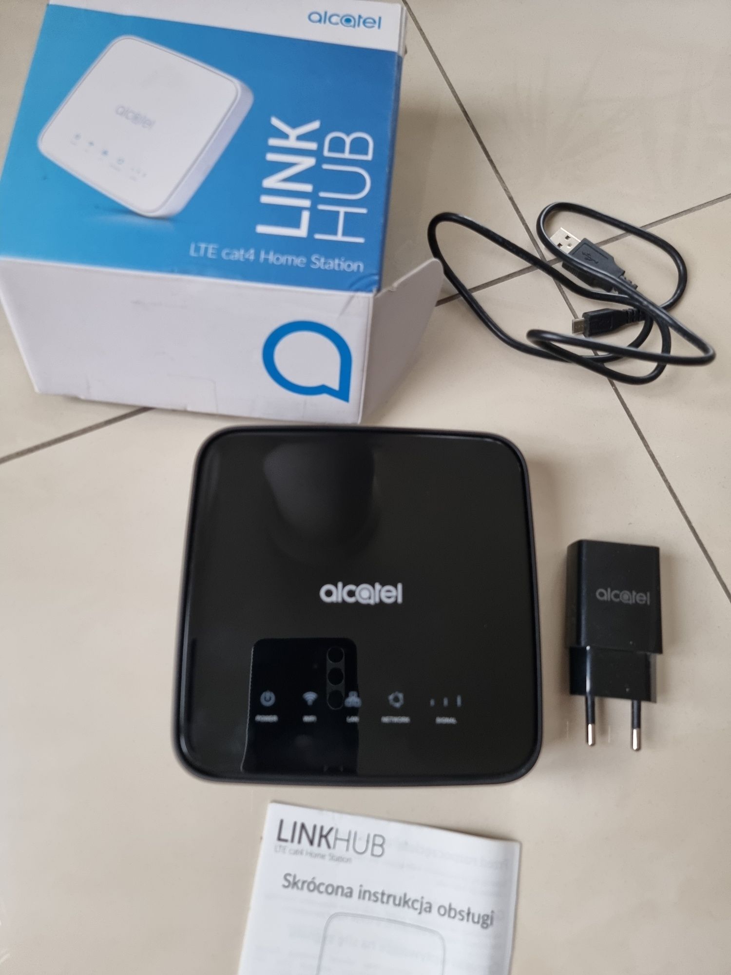 Alcatel Linkhub na kartę SIM Router z wbudowanym modemem LTE 4G