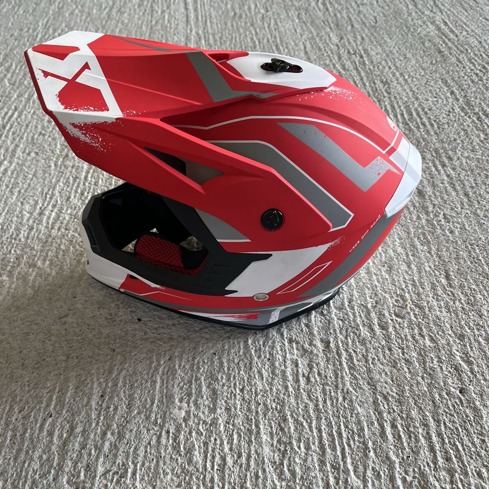 Kask motocyklowy i rowerowy