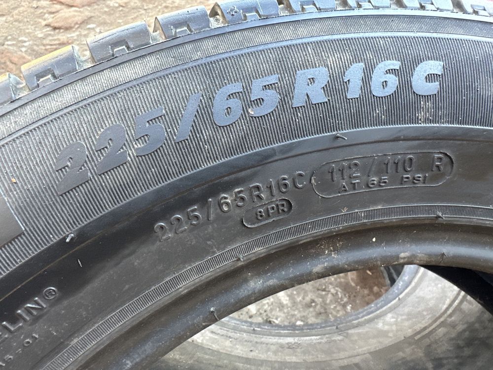 Michelin шини 225/65 R16c , резина цешка Р16