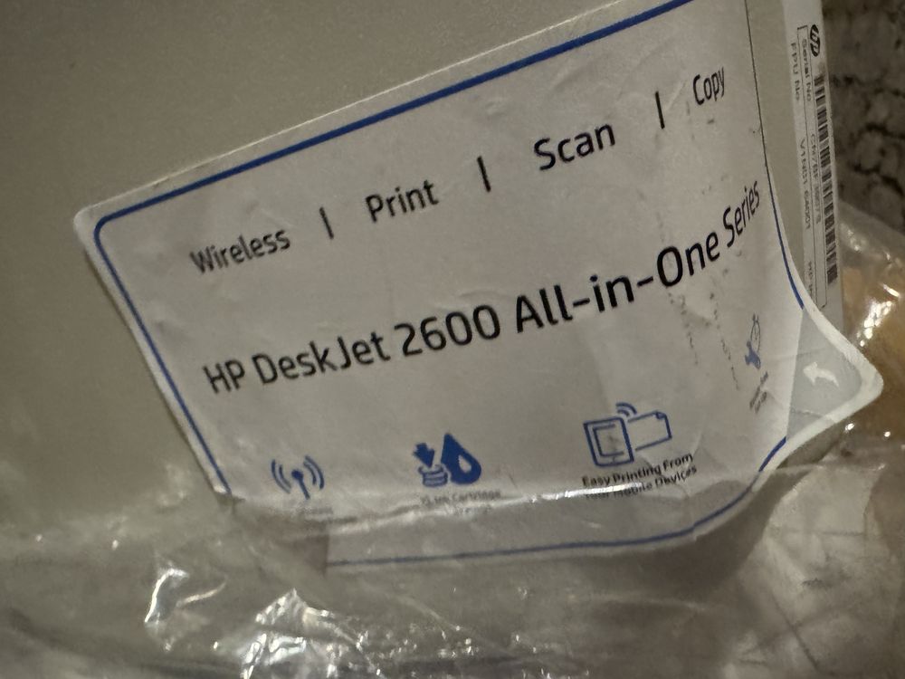 HP Deskjet 2600 all in one series