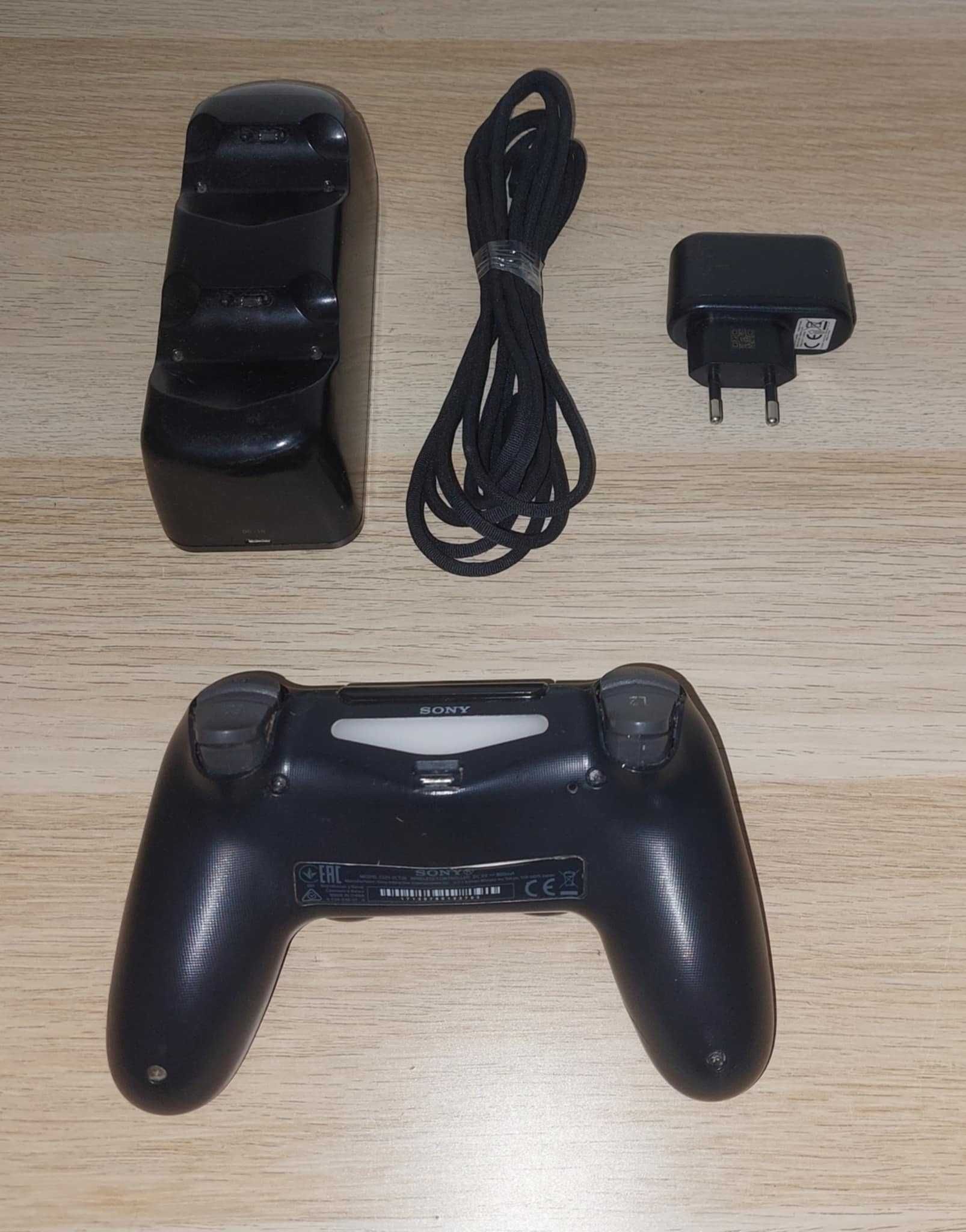 (Ps4) Comando Original Sony V2 + Carregador com Ficha.