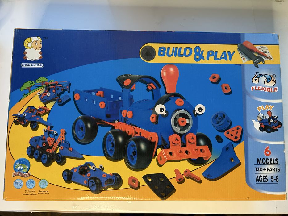 Конструктор 5-8 лет 6 игрушек