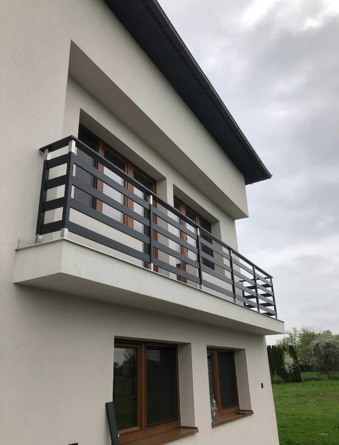 Balustrada Aluminiowa Balustrady ze stali nierdzewnej aluminiowe inox