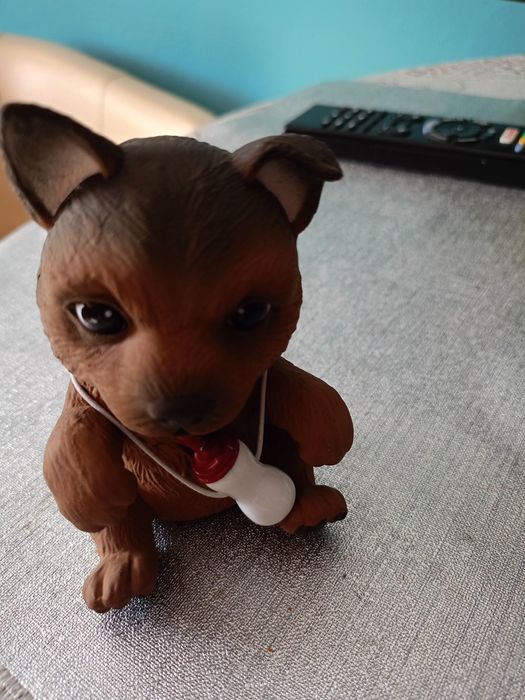 Fajny piesek little live pets  z buteleczką