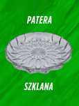 Patera szklana PRL