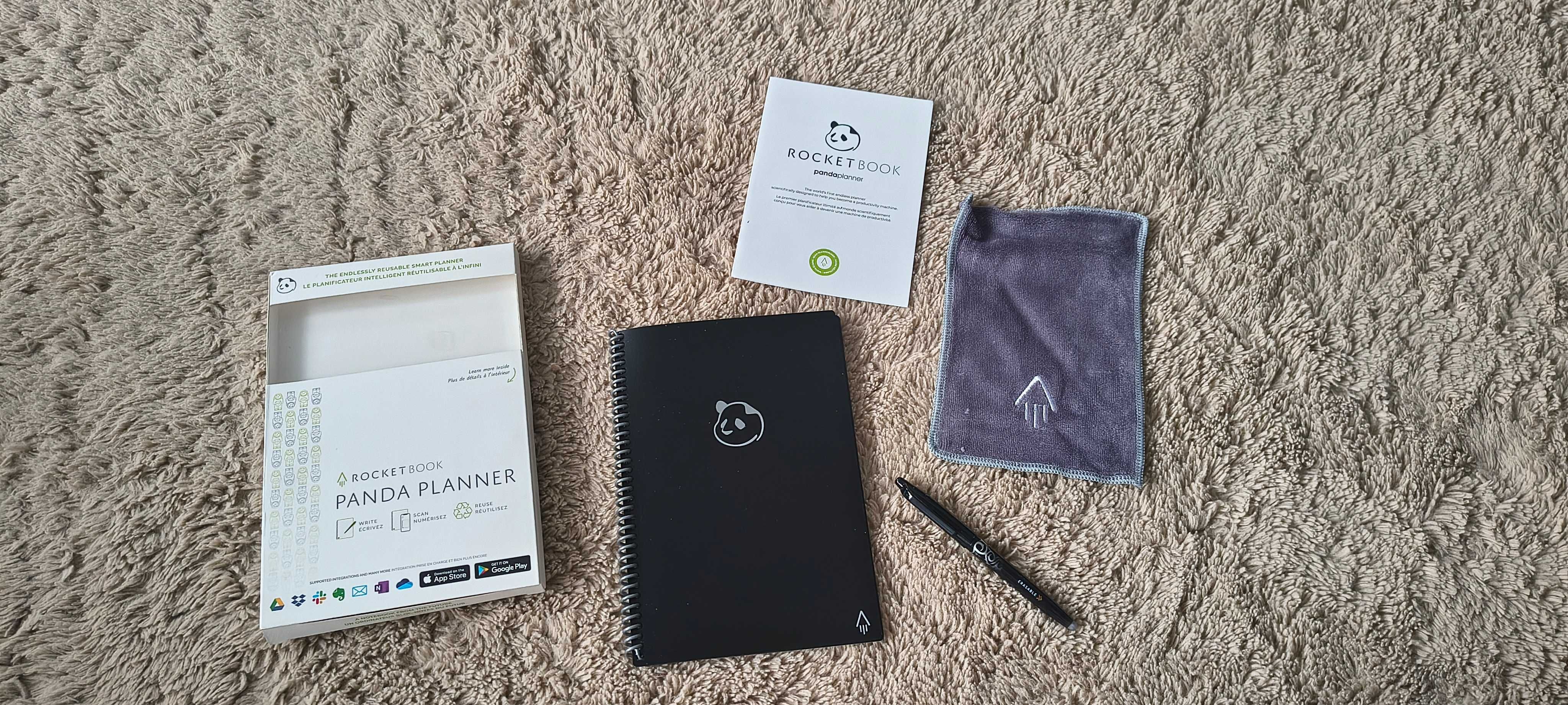 Rocketbook Fusion Panda – 10 modeli stron - notatnik cyfrowy