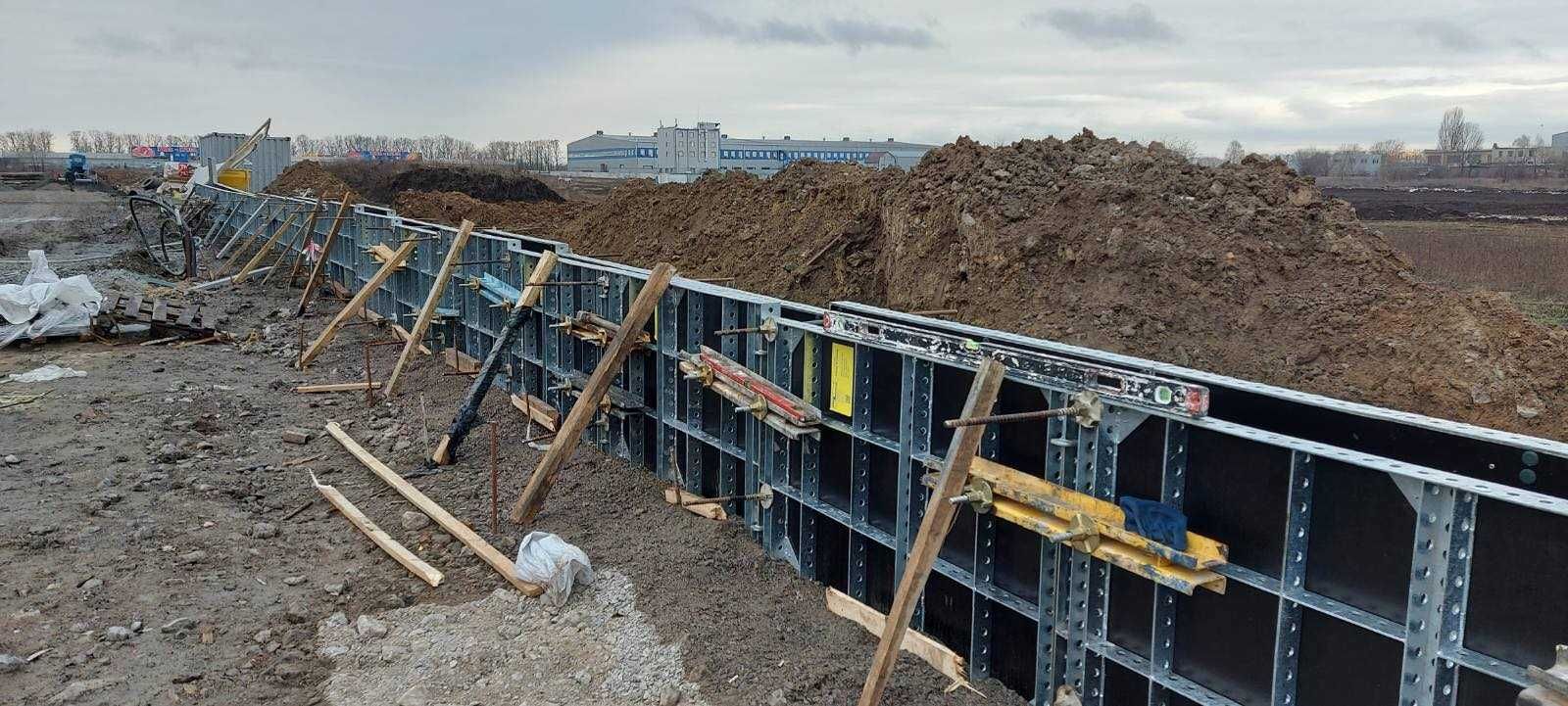 ОРЕНДА опалубки, ФАНЕРИ,дрібнощитова опалубка