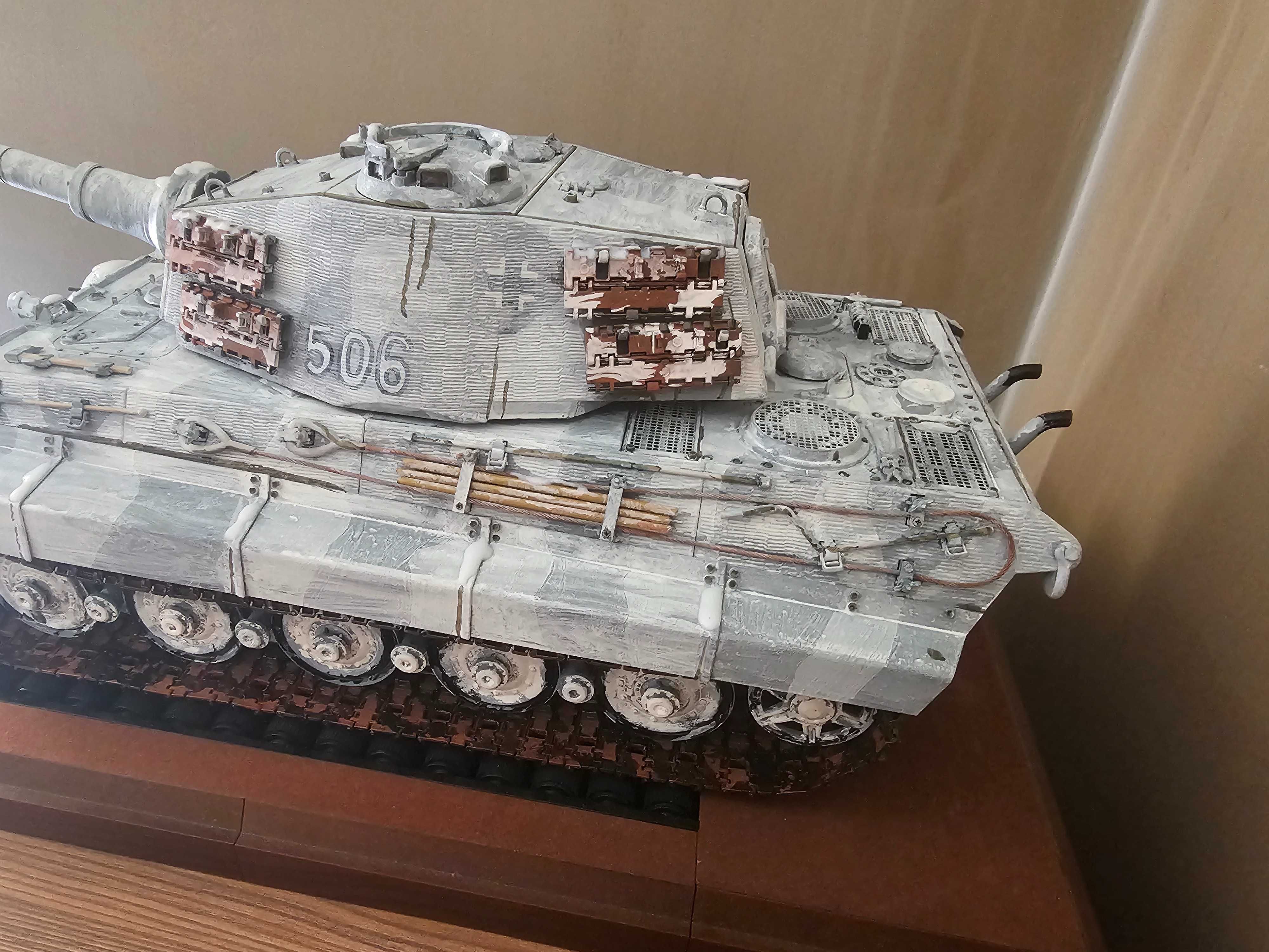 model Tygrys Królewski Hachette skala 1:16
