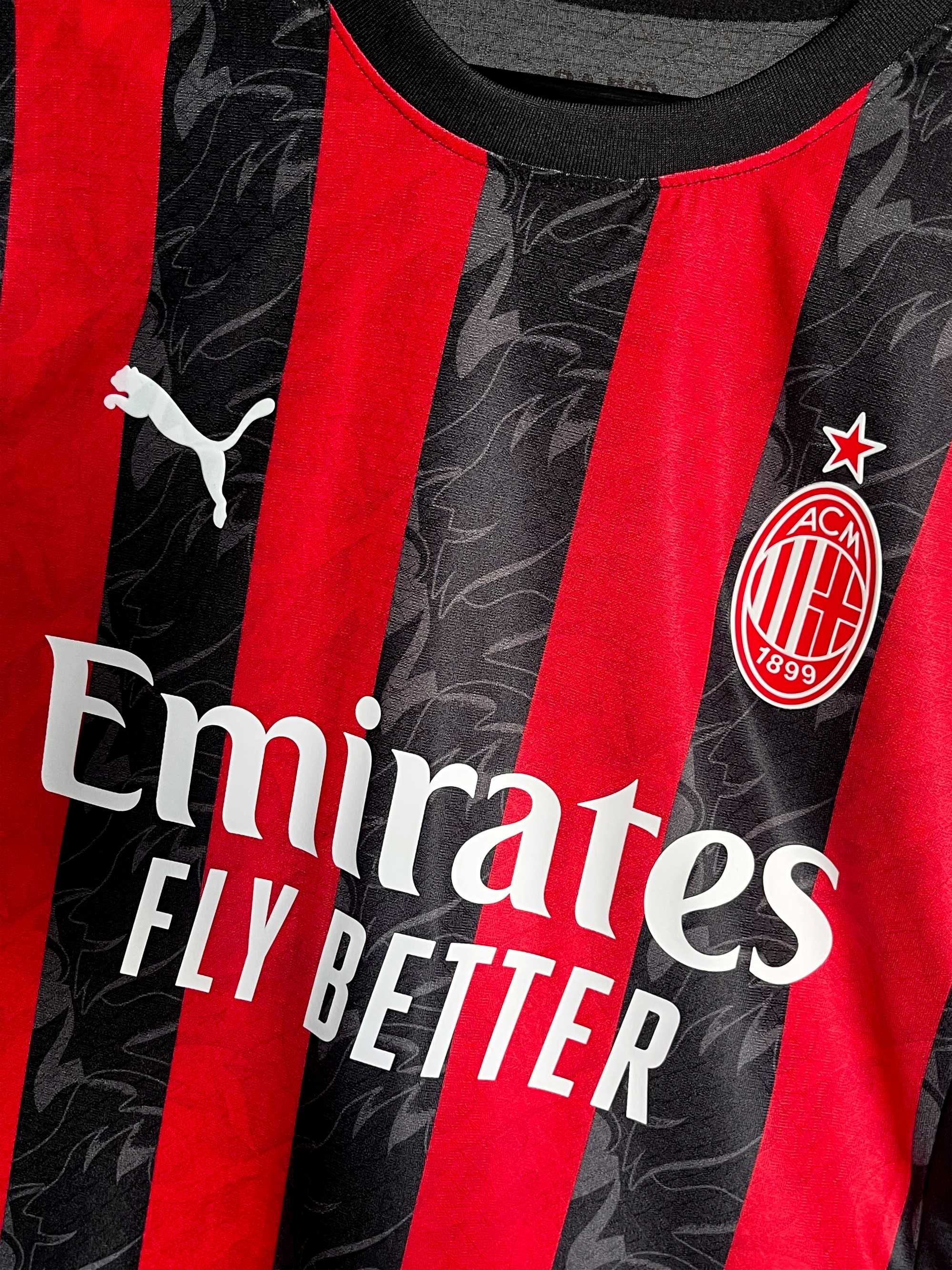 Ігрова футболка Мілан (AC Milan) 2025/26 домашня