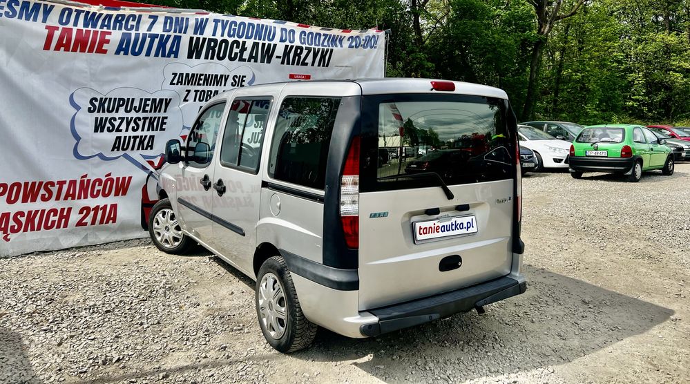 Fiat Doblo 1.9 JTD // 2005 // Klima // El.Szyby // Zadbany // Zamiana