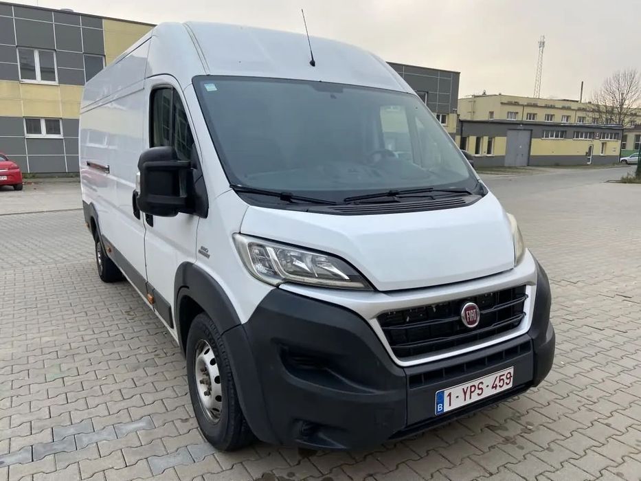 Fiat Ducato 2.3 JTD 130 KM 2016r L4H2 FV23 kredyt leasing Maxi tempomat  Fiat Ducato 2016r 2.3 JTD 130 NOWE OPONY z przodu sprawna klimatyzacja