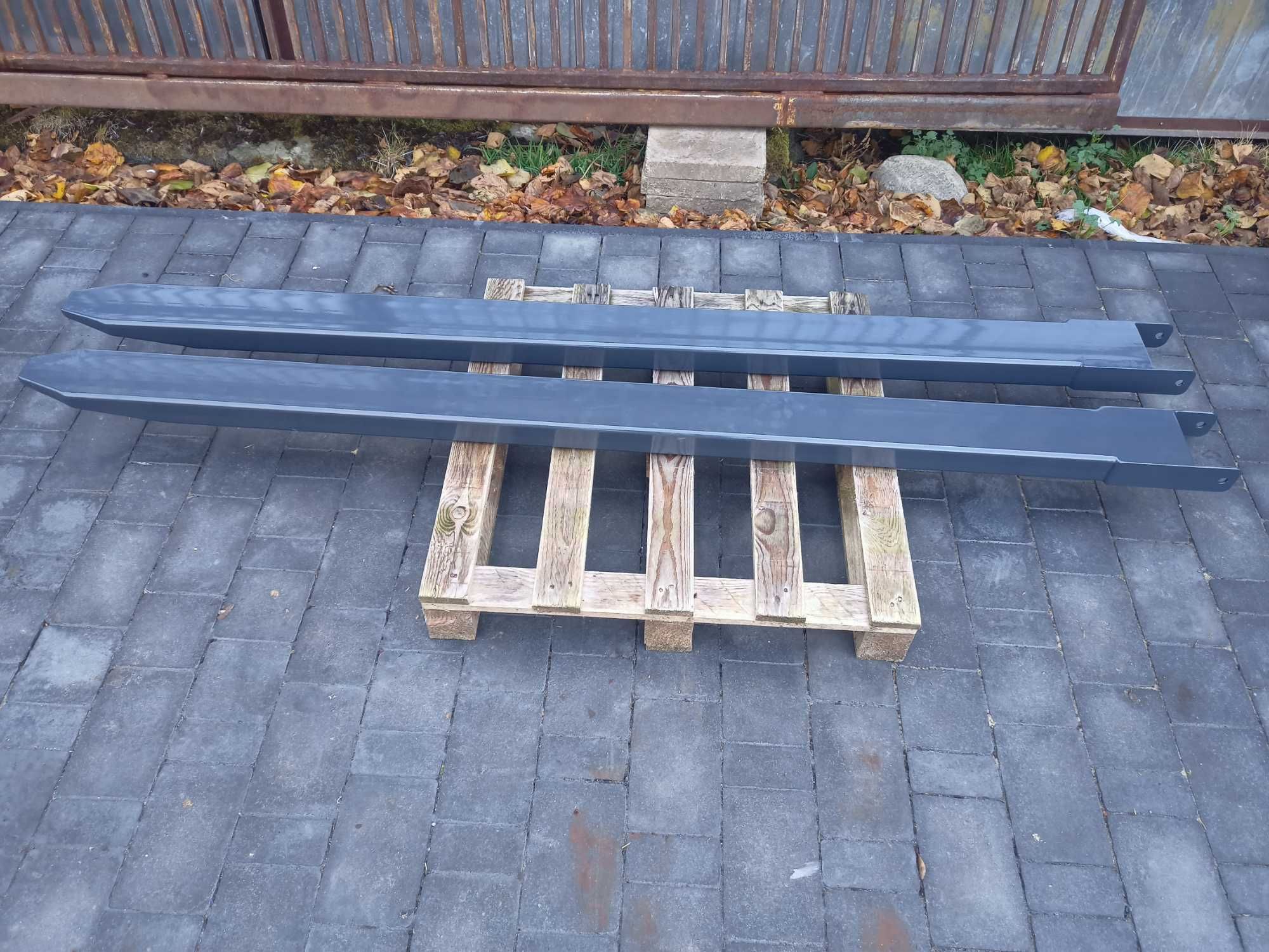 Wzmacniane !!! Przedłużki do wideł. na widły 100x40/45  długość 200cm
