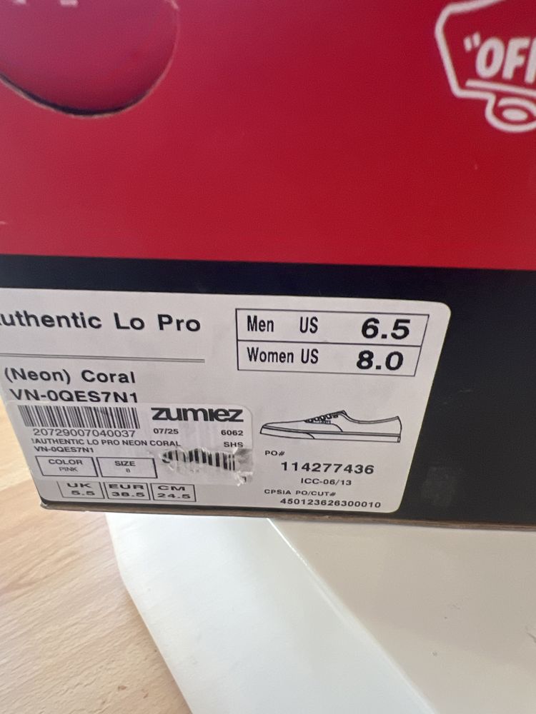 Tenis Vans 38,5