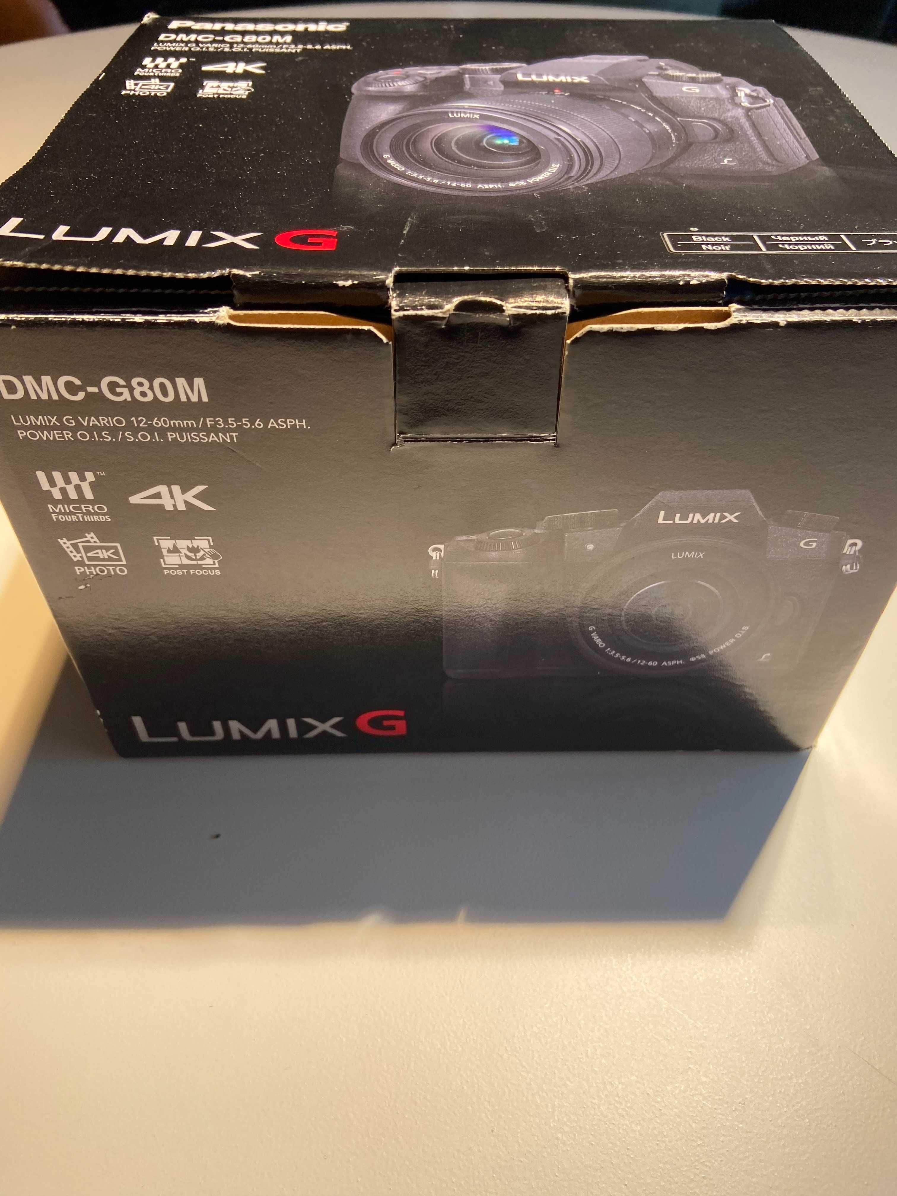Aparat  Panasonic LUMIX DMC-G80M z obiektywem