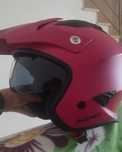 Capacete mota mulher