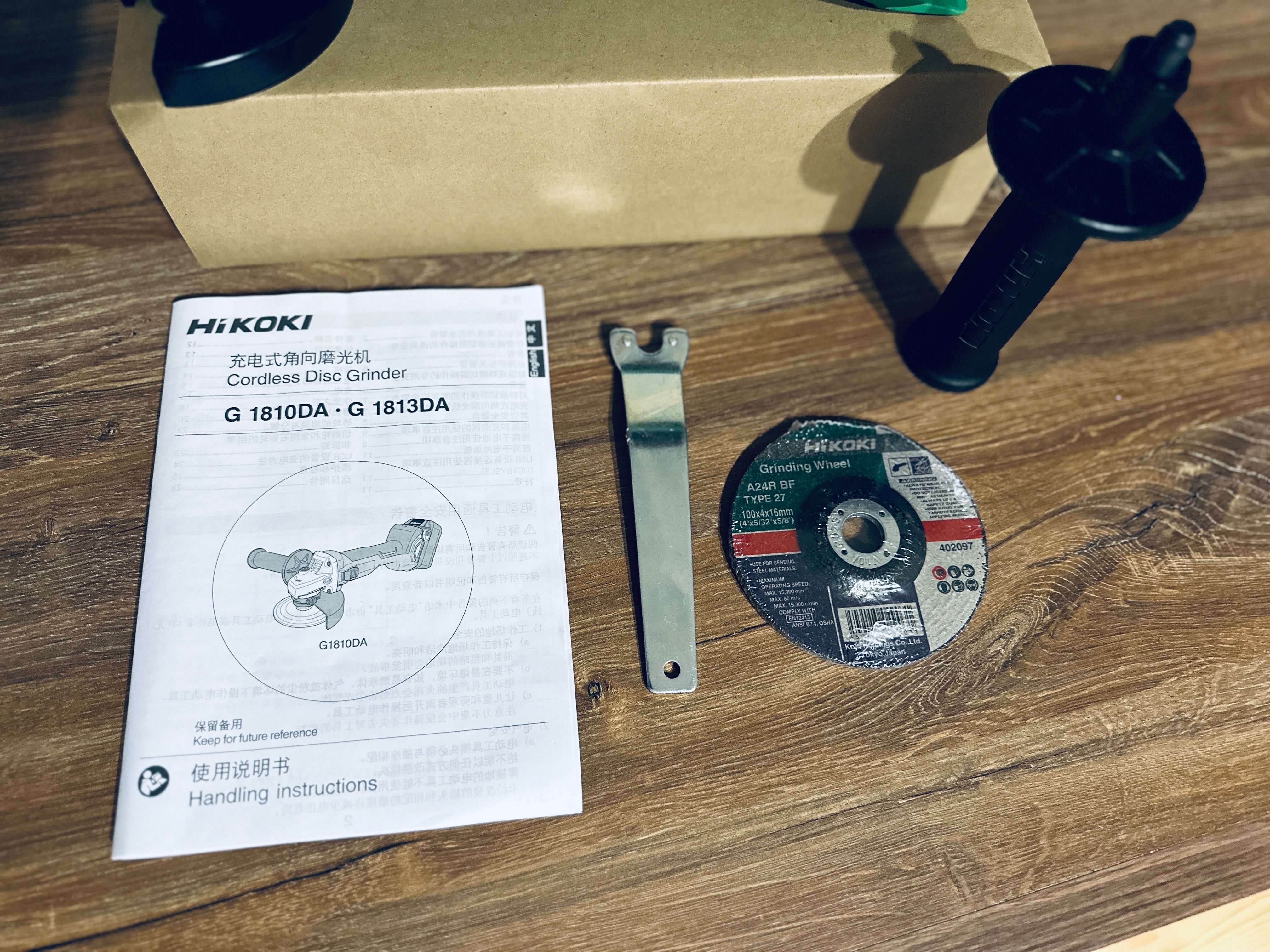 Акумуляторна болгарка Hikoki G 1810DA