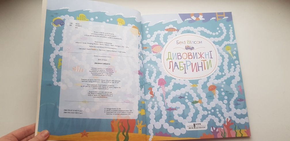 Книга Дивовижні лабіринти 100 захопливих пригод Бекі Вілсон