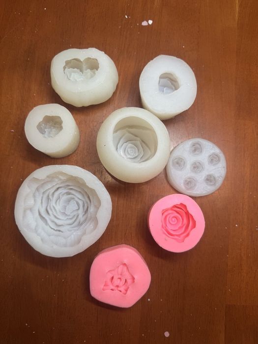 Силіконові форми для свічок (молди) та мила