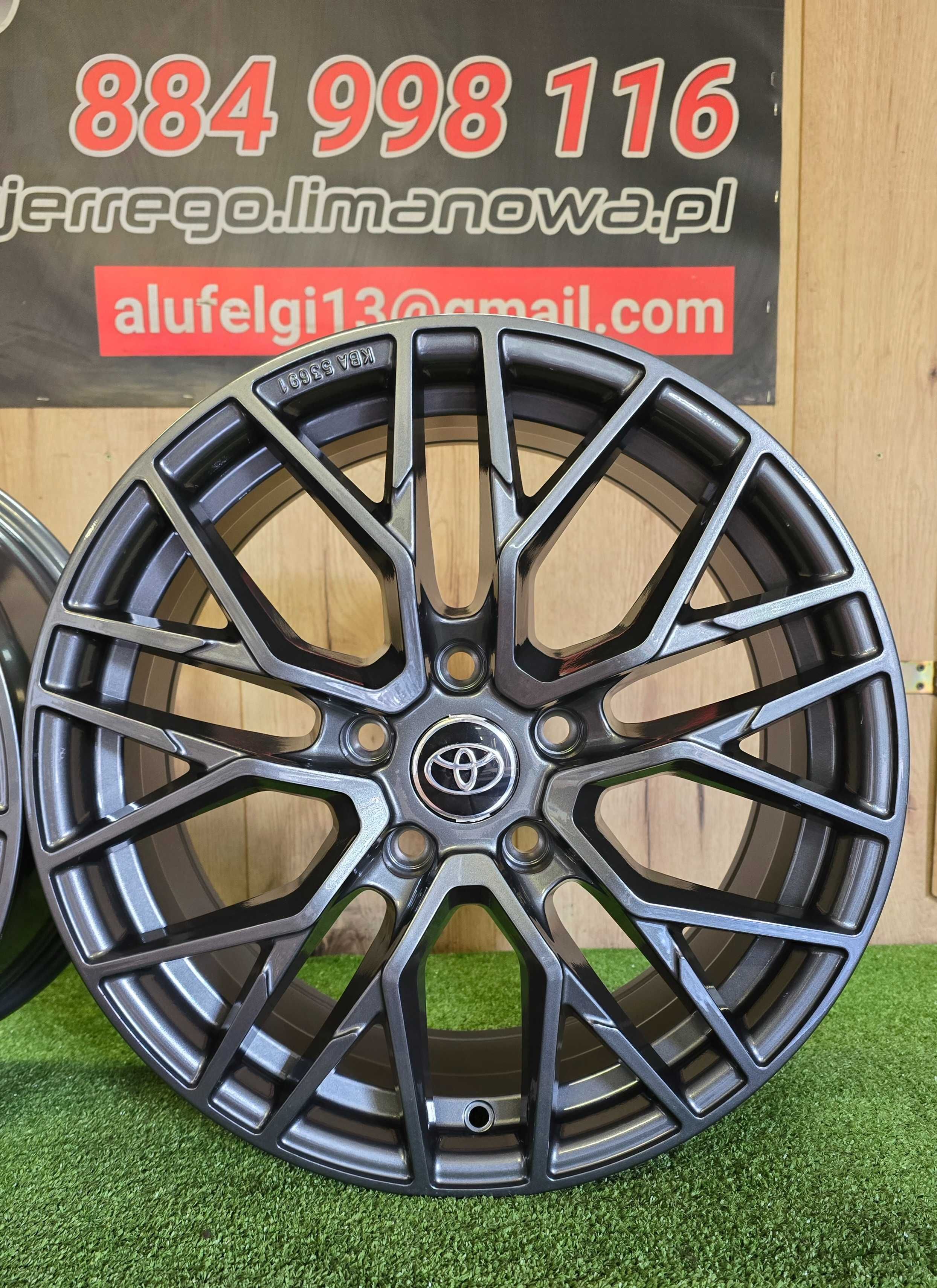 NOWE ALUFELGI TOYOTA 17x5x114,3 - Auris, Camry,C-Hr,Prius, Yaris