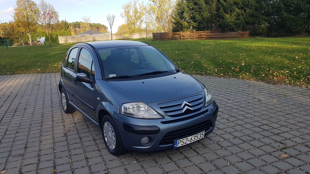 CITROEN C3 1.4benzyna 8v 75km KLIMATYZACJA maly PRZEBIEG bardzoZADBANY