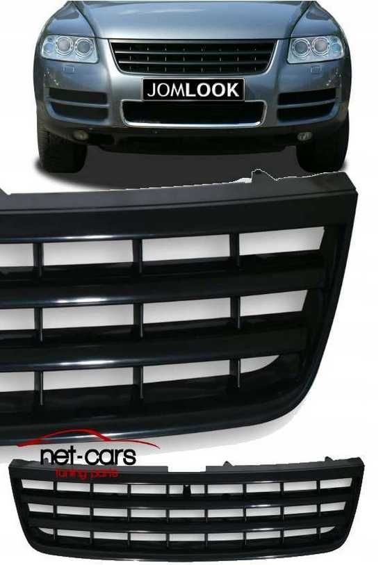 Grill bez znaczka VW TOUAREG 7L czarny