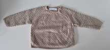 Sweter ZARA 62 68 z TEKSTUROWANEJ dzianiny jak NOWY dokładne ZDJĘCIA