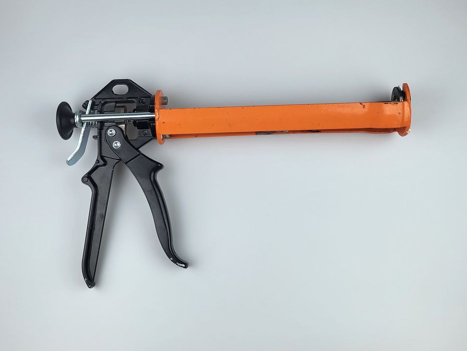 Pistolet do silikonu klejów pomarańczowy