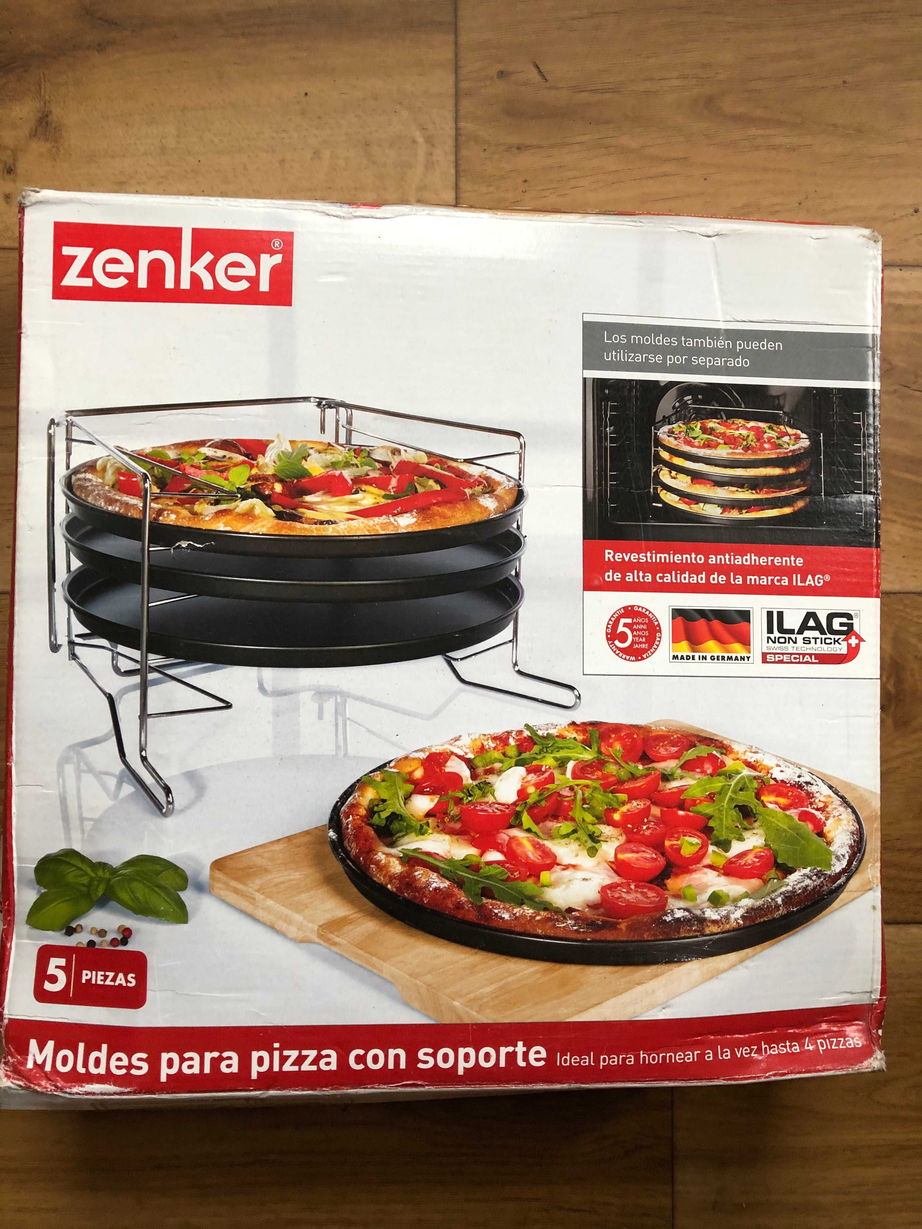 Zestaw Zenker do pieczenia pizzy w piekarniku (Made in Germany)