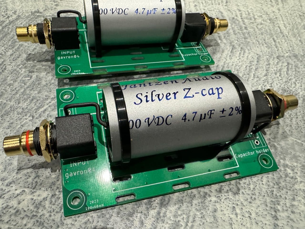 Filtr DC sygnałowy jantzen Silver 4.7uf DIY