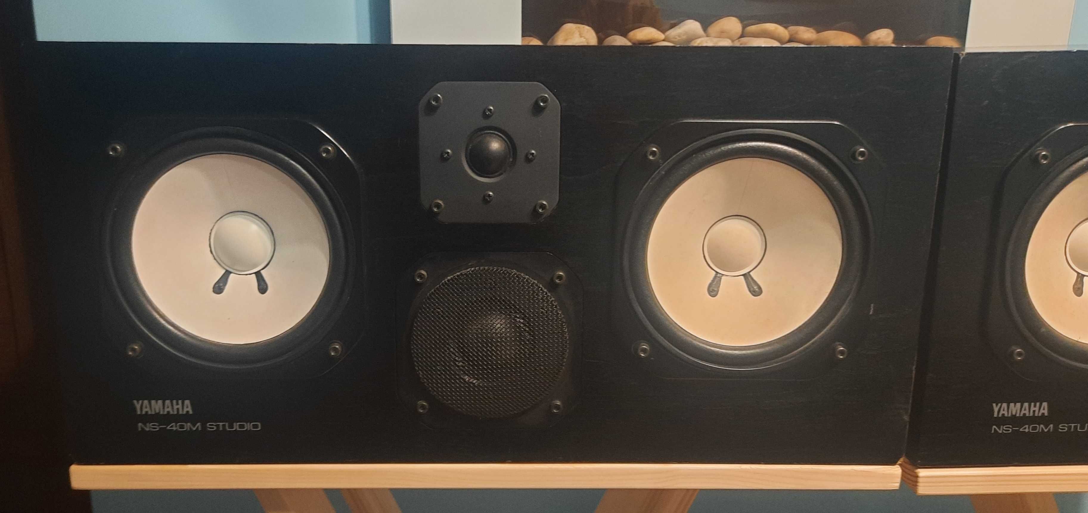 Monitory studyjne Yamaha NS 40 M Studio plus twitter woofer