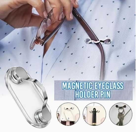 Magnetyczny uchwyt na okulary, słuchawki klips