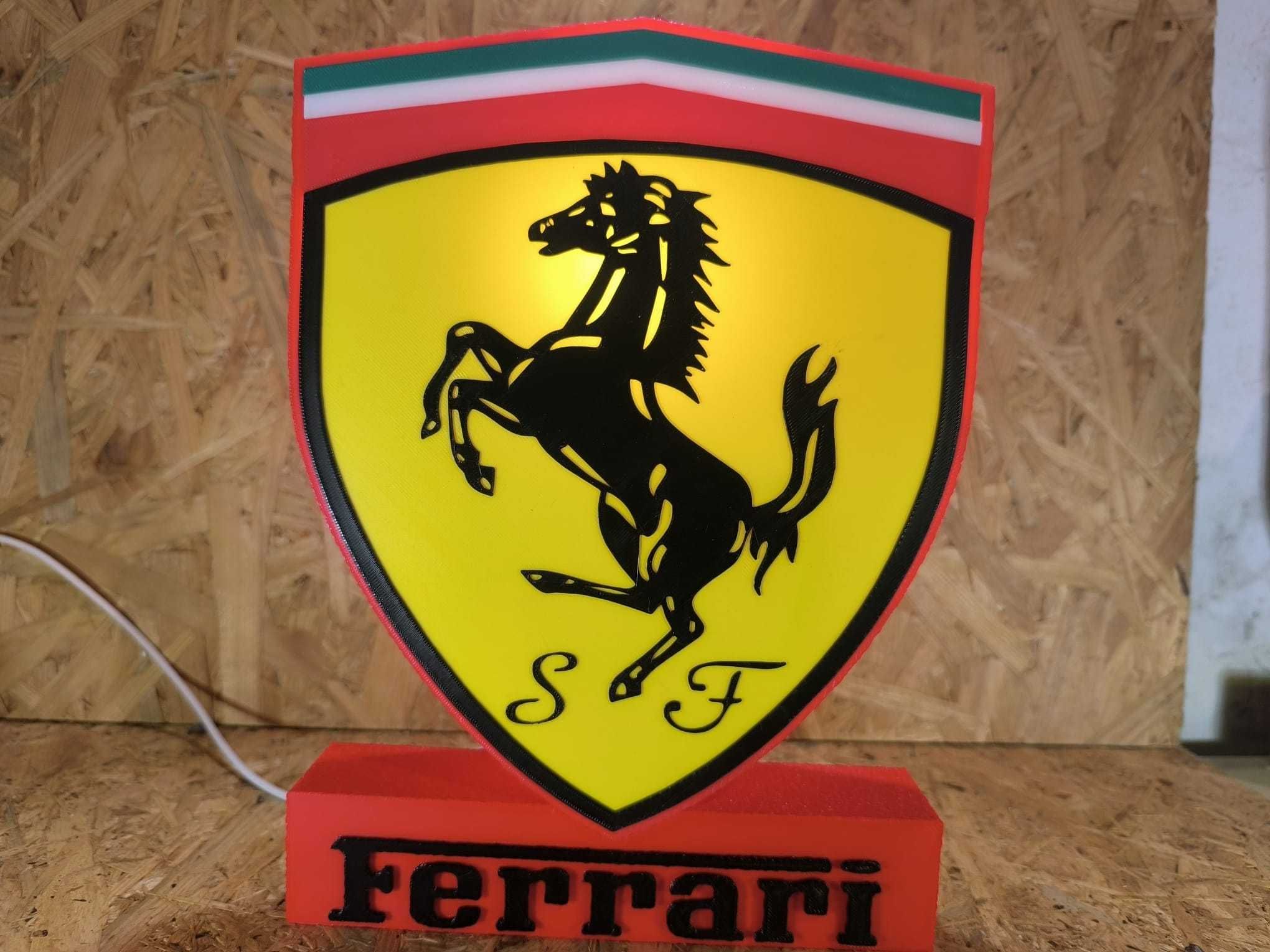Luminaria /Lightbox Ferrari