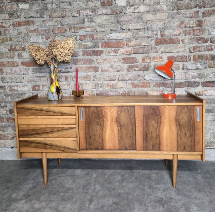 Komoda Bytomska vintage prl po renowacji CUDO