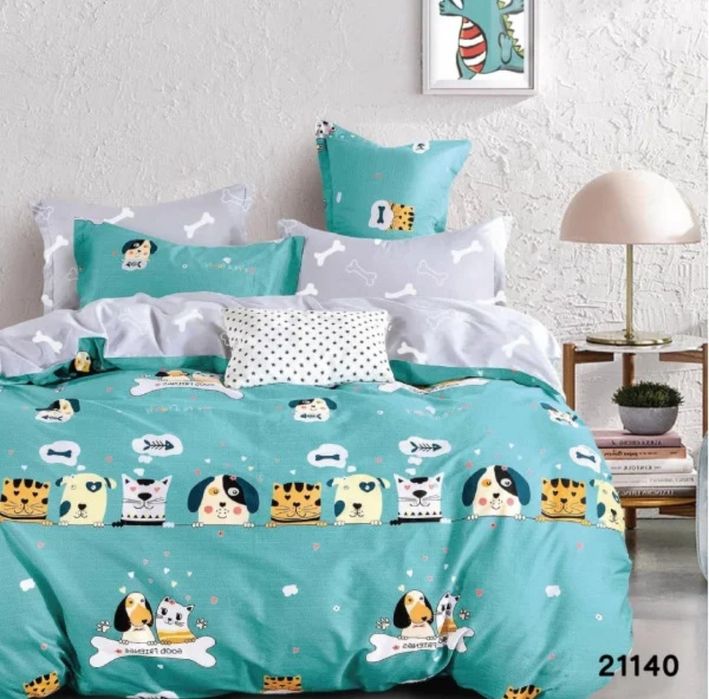 Постільна білизна полуторні підліткові комплекти Viluta і Sweet-Dream