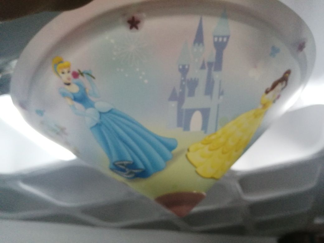 Candeeiro de princesas disney