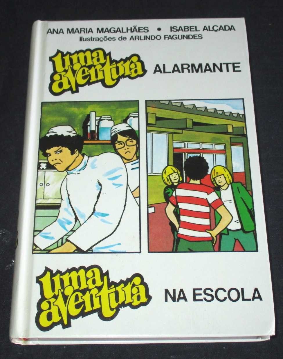 Livro Uma Aventura Alarmante Na Escola Duplo