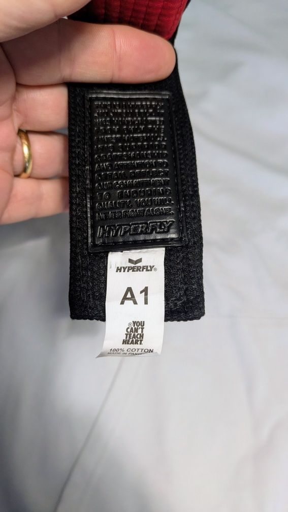 Faixa preta jiu-jitsu Hyperfly nova
