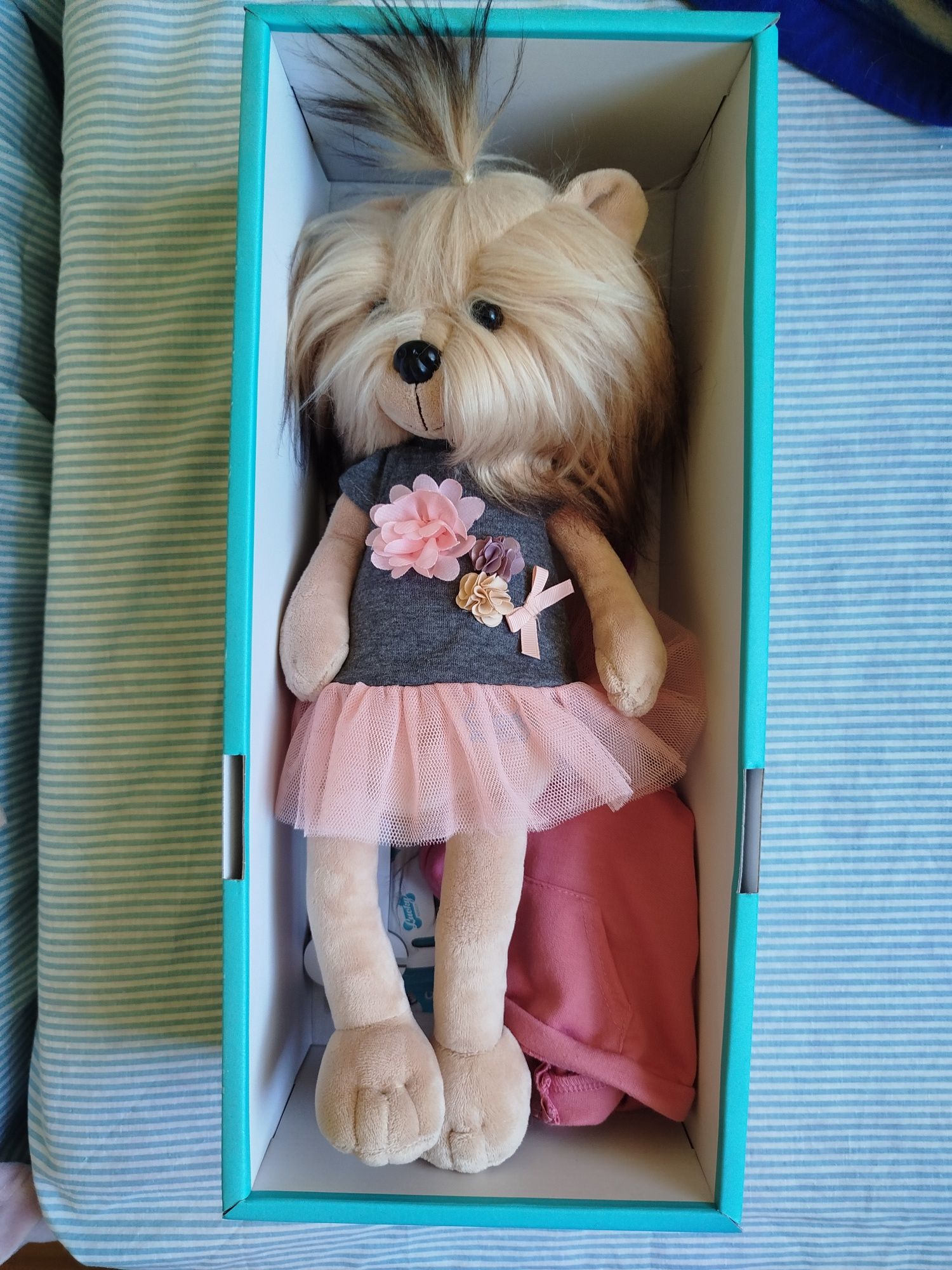 Собачка Lucky Doggy з одягом