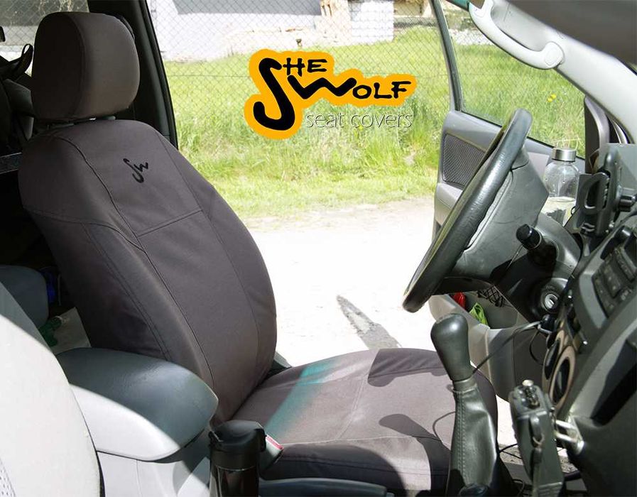 Pokrowce na fotele do Toyota Hilux 2005 - 2015 Cordura SHE-WOLF MOLLE
