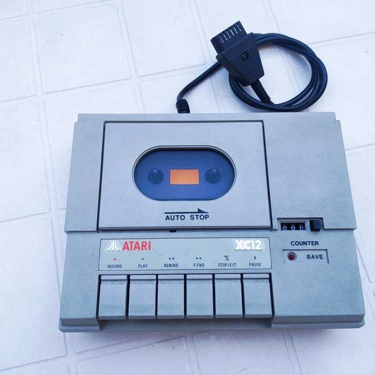 Atari XC12 leitor de cassetes Em bom estado estético