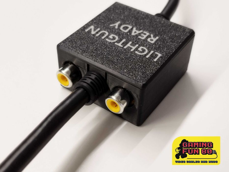 Sony Playstation 1 - Cabo Scart RGB Csync Guncon