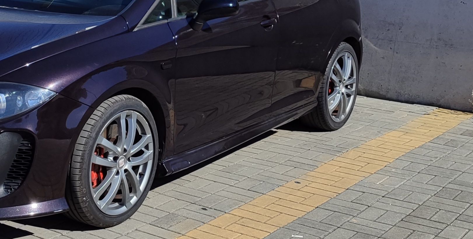 Troco jantes 18 originais Cupra