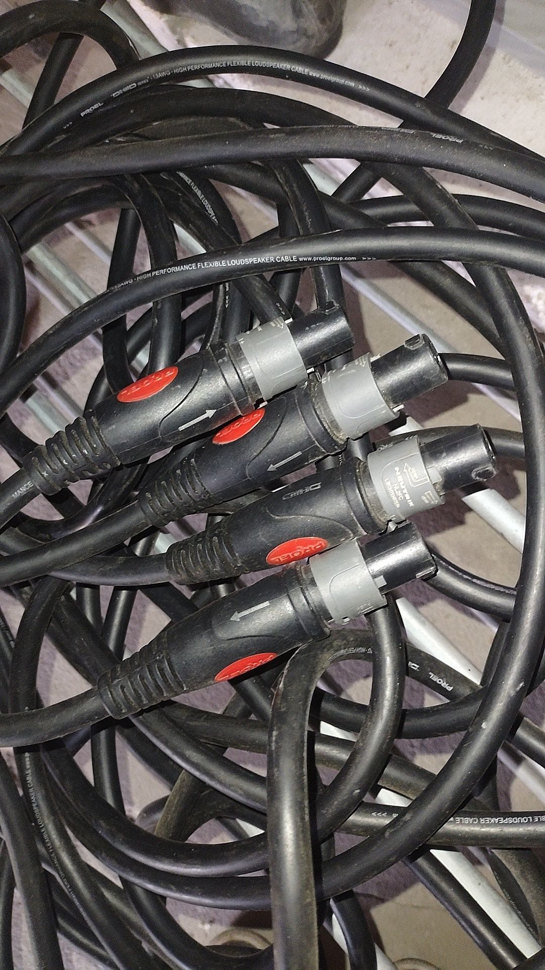 Kabel głośnikowy Neutrik speakon 2-POLE Die Hard DH330LU5 - 2 szt