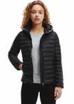 TOMMY HILFIGER kurtka damska z kaczego puchu pikowana LIGHTWEIGHT DUCK