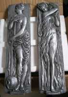 Estatuetas em cerâmica