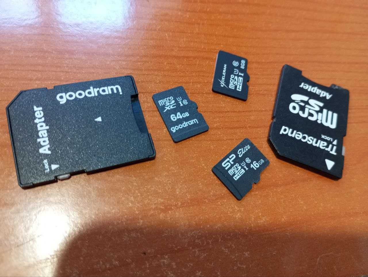Карта памяти MicroSD 16, 8
