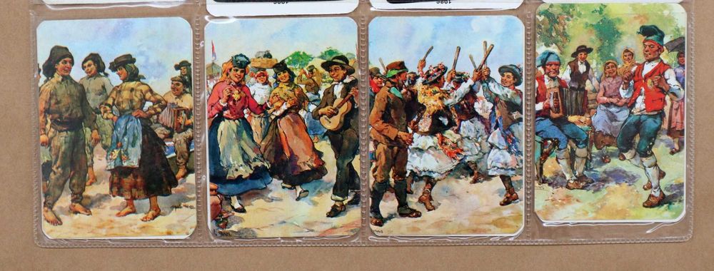 12 Calendários Danças tradicionais musica portuguesa ano 1986