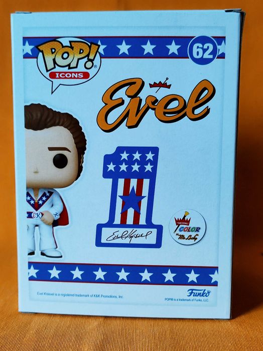 Funko POP! Icons: Evel Knievel #62