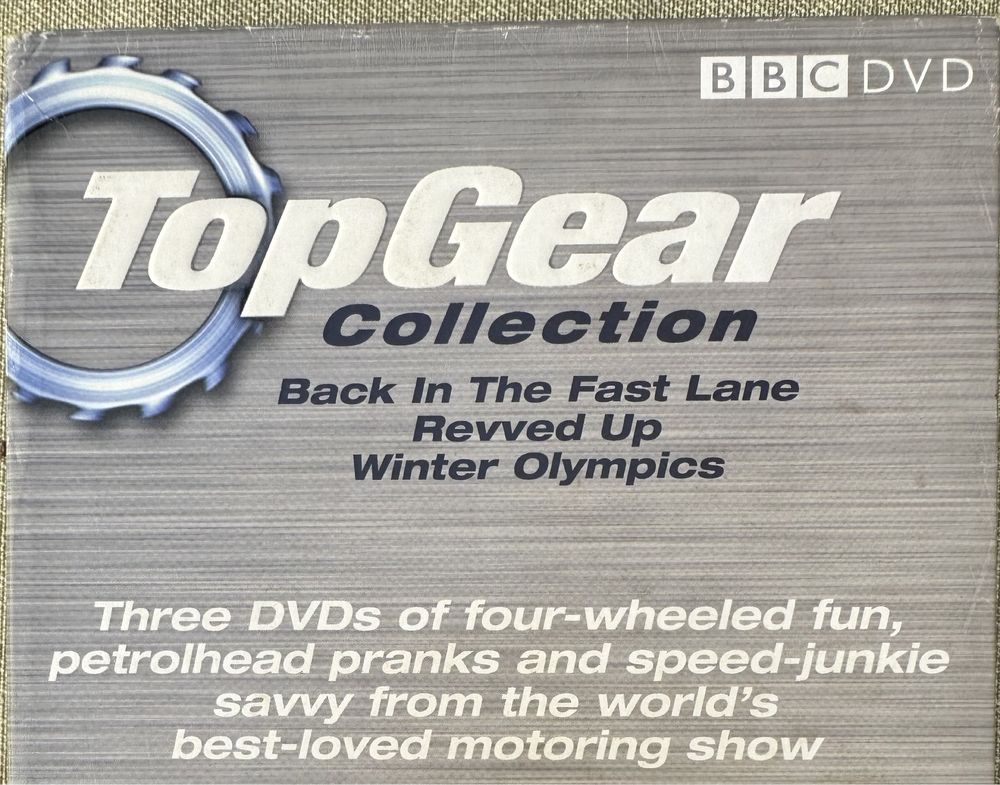 Top Gear - caixa com 3 DVD - English UK